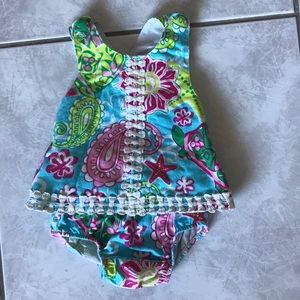 *LAST CALL* Mud Pie paisley criss cross back